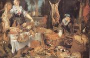 Frans Snyders Pieter cornelisz van ryck Kitchen Scene (mk14) oil painting